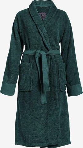 ESSENZA Long Bathrobe in Green: front