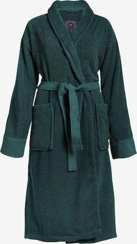 ESSENZA Long Bathrobe in Green: front