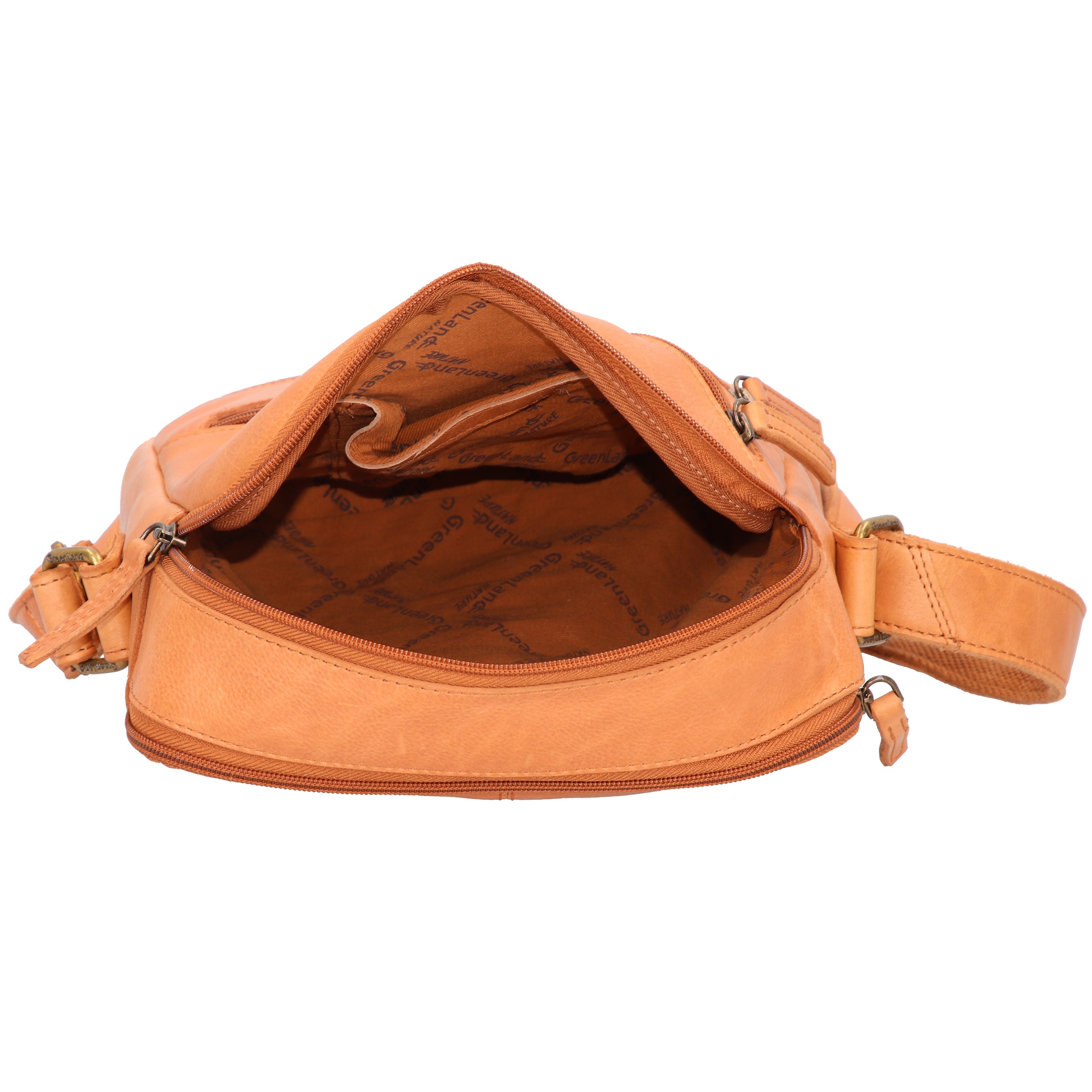 Sac à bandoulière 'Nature' Greenland Nature en marron