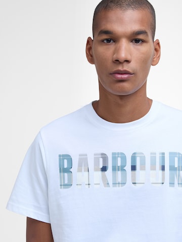 Barbour Shirt 'Thurford' in White