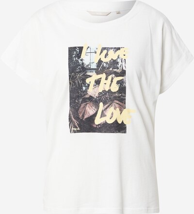 MEXX Shirt in Beige / Light yellow / Black / White, Item view