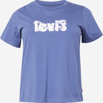 T-shirt 'The Perfect Tee' Levi's® Plus en bleu : devant