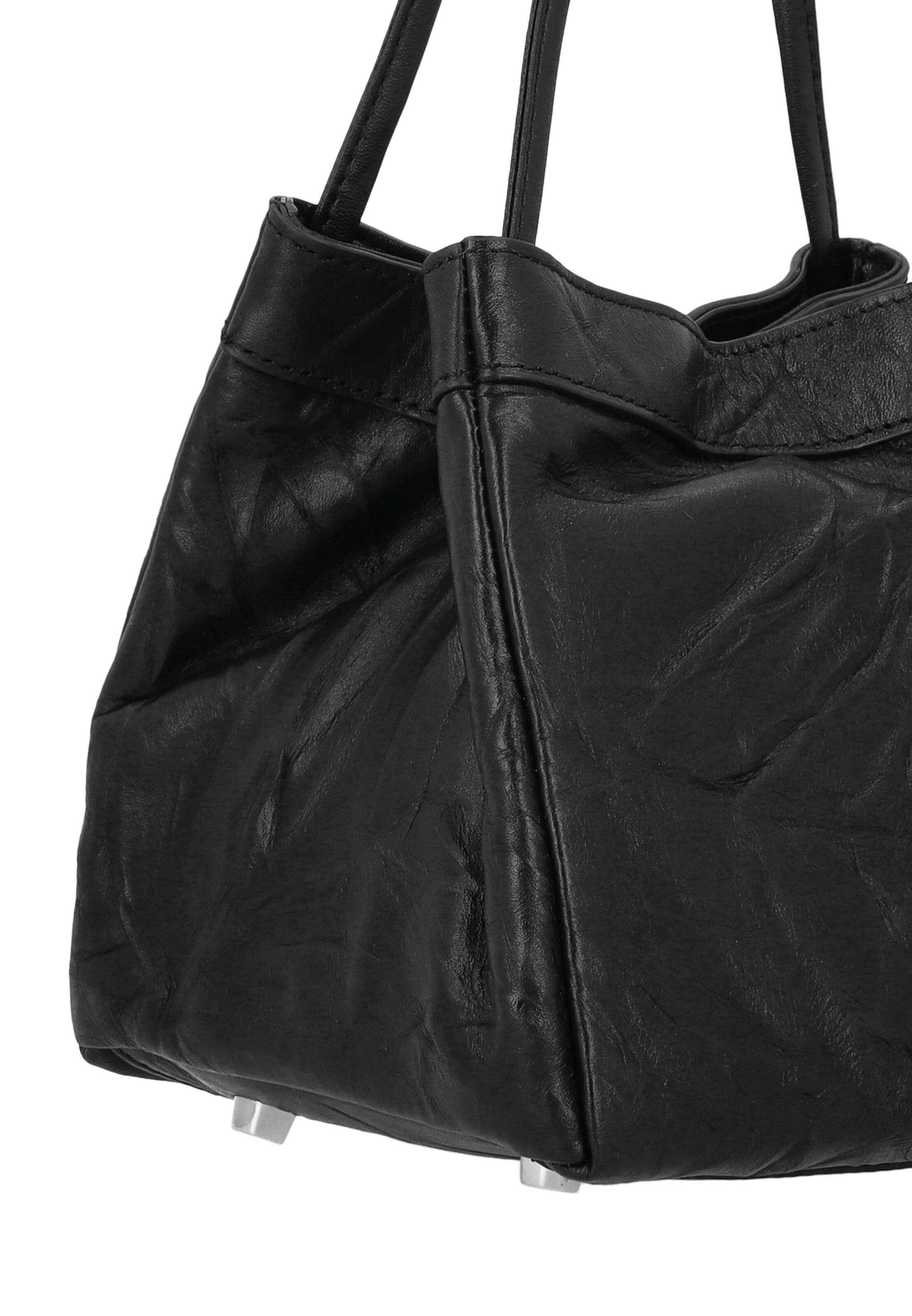 faina Schultertasche in Schwarz