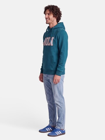 salzhaut Sweatshirt 'Heff - Moin' in Grün: Seite