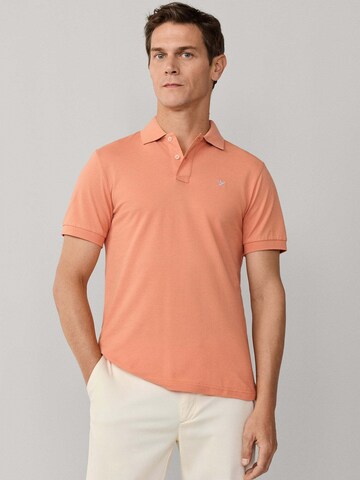 Hackett London Poloshirt in Orange: Vorderseite