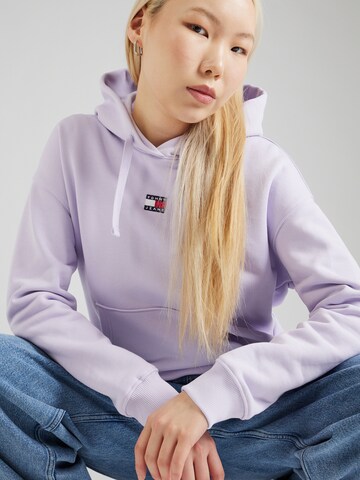 Tommy Jeans - Sweatshirt em roxo