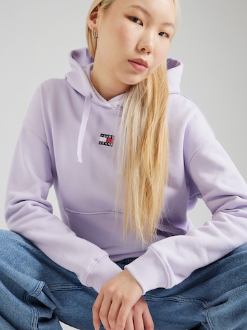 Sweat-shirt Tommy Jeans en violet