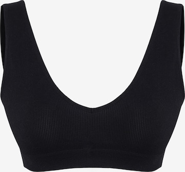 Trendyol - Soutien Bustier Soutien em preto: frente