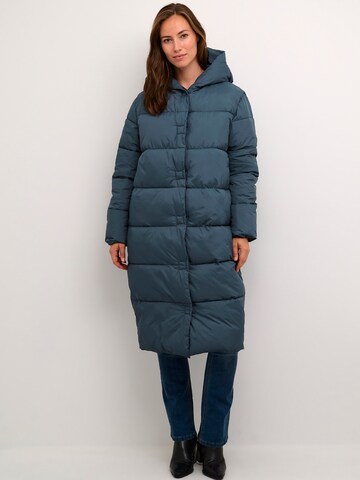 Cream Winter coat 'CR Codie' in Blue: front