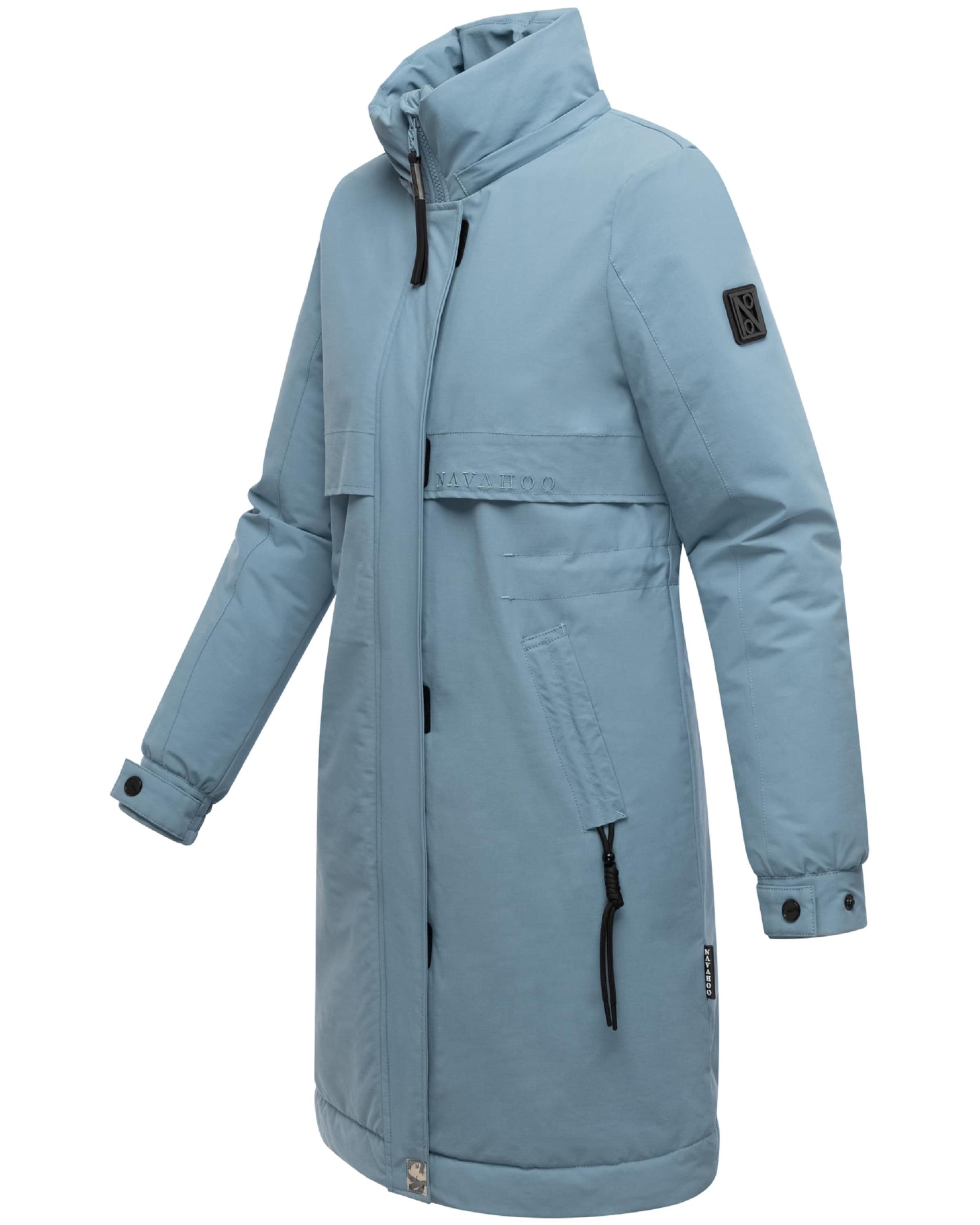 Manteau mi-saison 'Kaltwetterretter 14' NAVAHOO en bleu