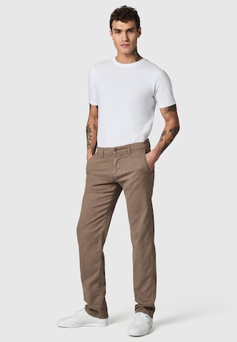 Regular Pantalon chino 'Helikon' Peak Time en marron