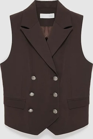 Gilet di Dilvin in marrone: frontale