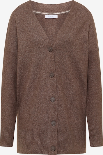CECIL Strickjacke in schoko, Produktansicht