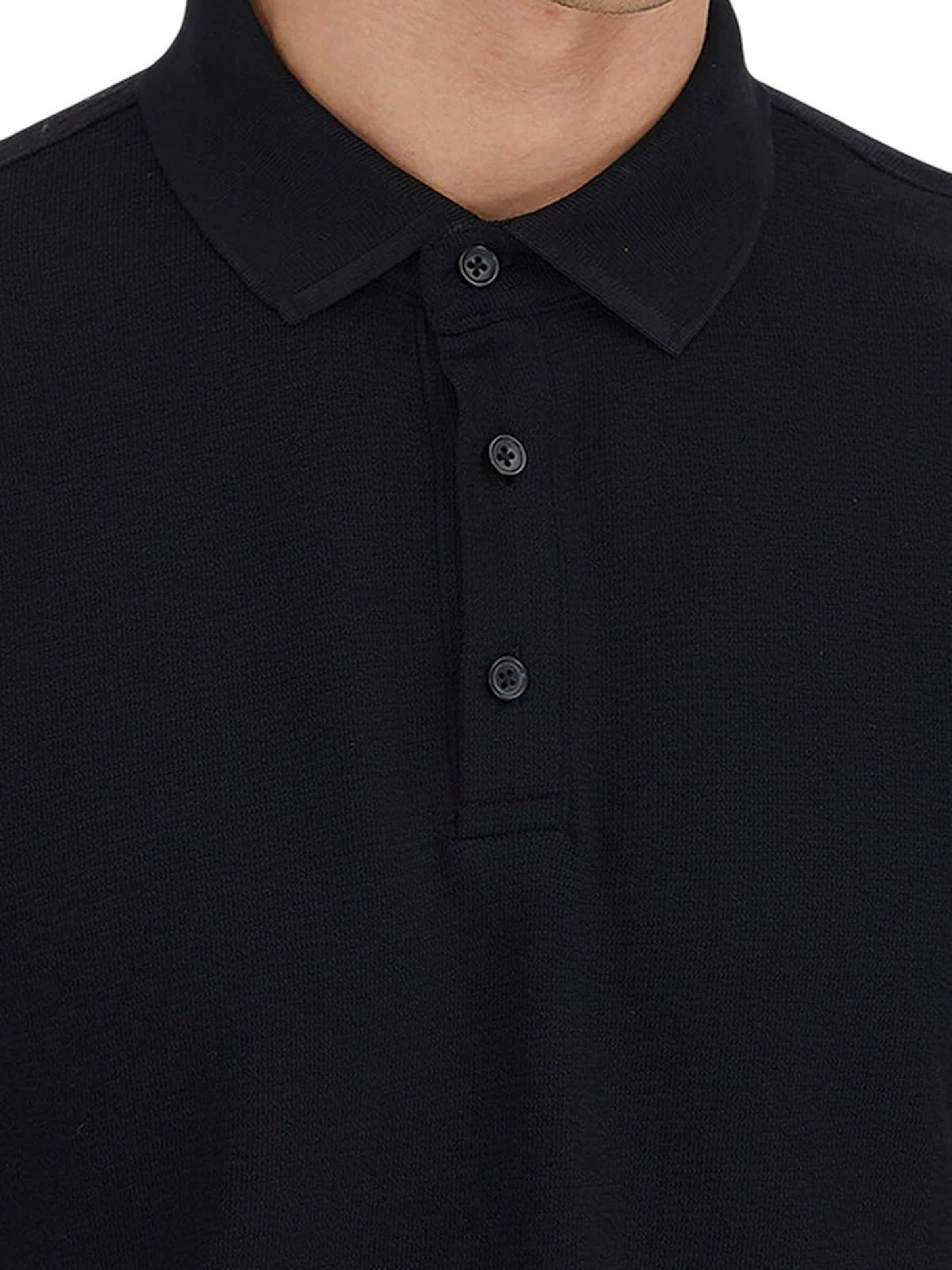KİP Poloshirt in Schwarz
