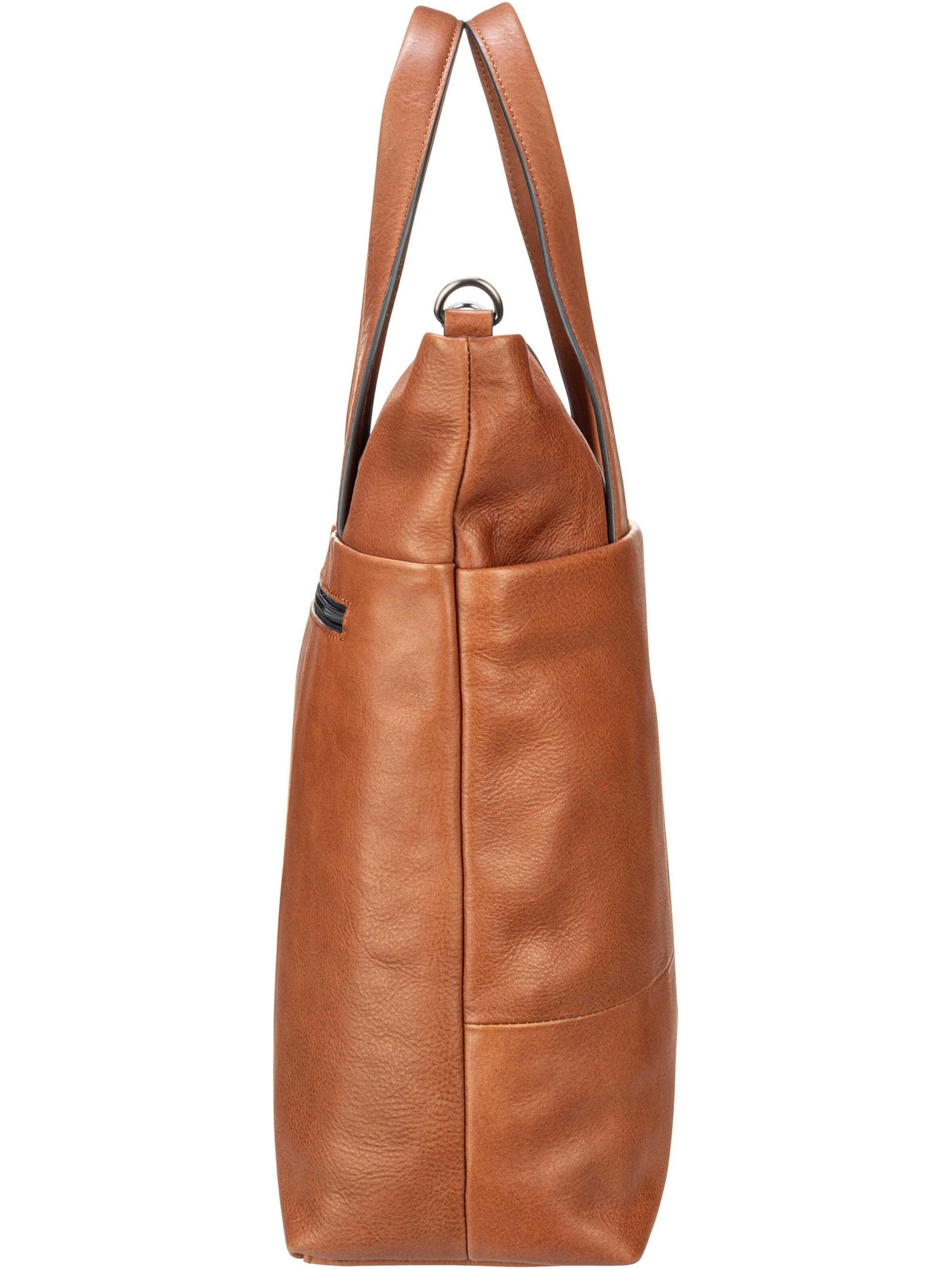 LEONHARD HEYDEN Shopper 'Hamburg' in Braun