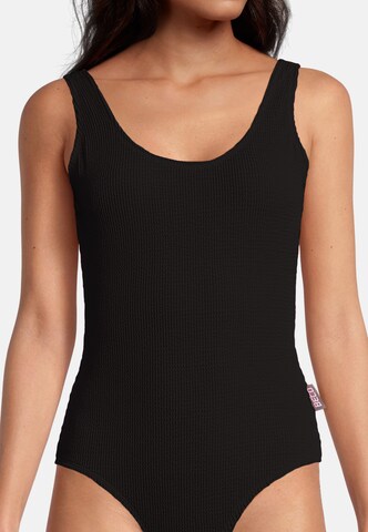 BECO the world of aquasports Bralette Swimsuit 'Crinkle Classic' in Black
