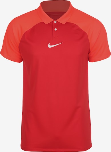 NIKE Poloshirt 'Academy Pro' in orange / rot / weiß, Produktansicht