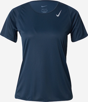 NIKE Performance shirt RACE in Navy ABOUT YOU