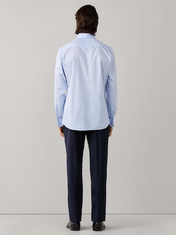 Hackett London Regular fit Zakelijk overhemd in Blauw