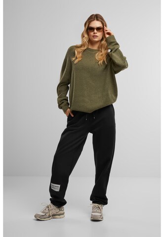 9N1M SENSE Loose fit Trousers in Black