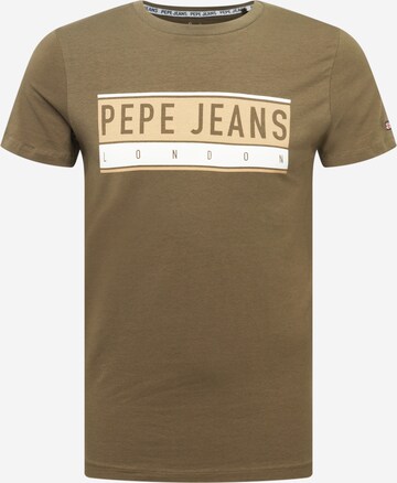 Pepe Jeans T-Shirt 'JAYO' in Grün: predná strana