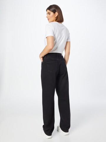 Calvin Klein Jeans Wide leg Jeans in Zwart