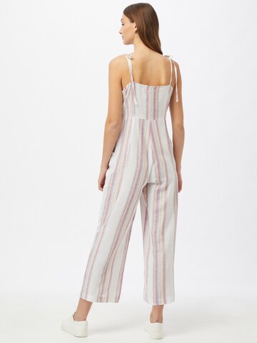 Tuta jumpsuit 'Broken Romance' di Traffic People in bianco