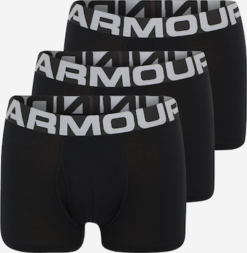UNDER ARMOUR Спортни боксерки в черно: отпред