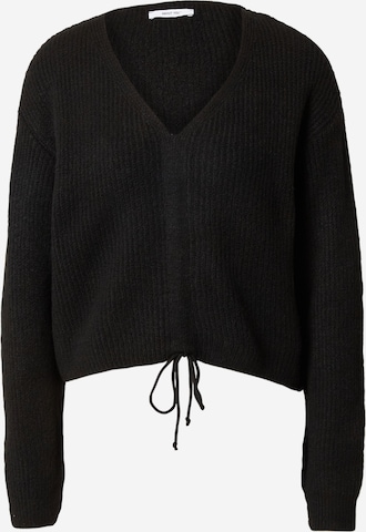 ABOUT YOU Sweater 'Rachel' in Black: front