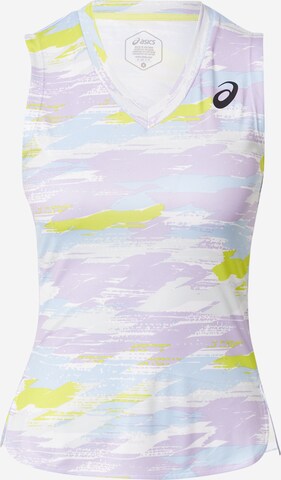 purpurinė ASICS Sportiniai marškinėliai be rankovių: priekis