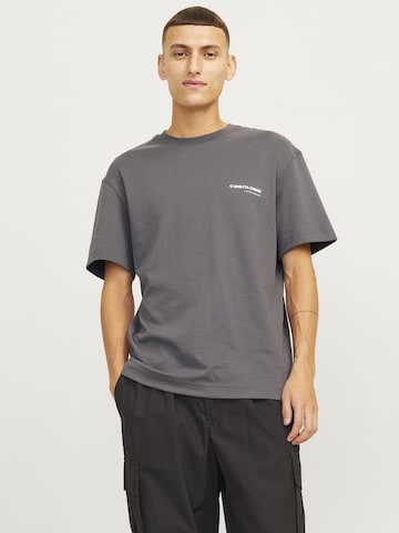T-Shirt JACK & JONES en gris : devant