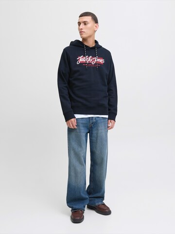 JACK & JONES Majica 'JJURBAN' | modra barva