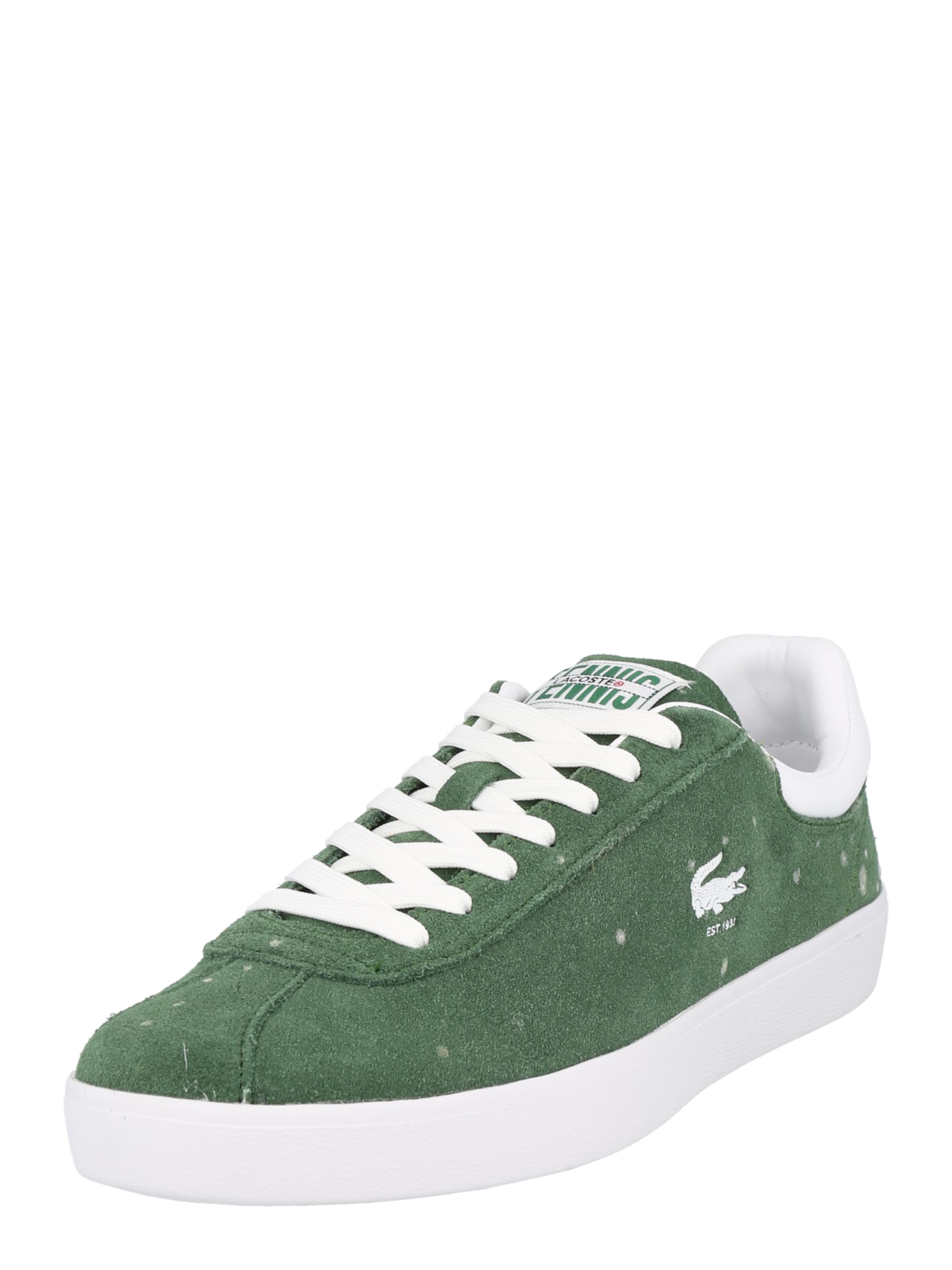 LACOSTE Sneaker low 'Baseshot' i grøn: forside