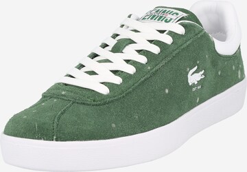 LACOSTE Σνίκερ χαμηλό 'Baseshot' σε πράσινο: μπροστά