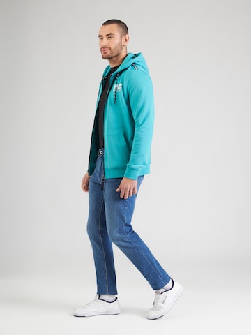 CAMP DAVID Collegetakki värissä vihreä