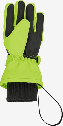 PLAYSHOES Gloves in Green: front