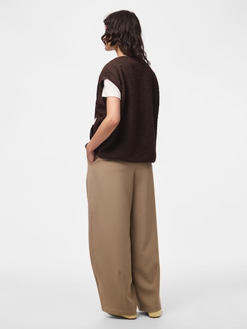 Gilet 'PCKATTY' di PIECES in marrone
