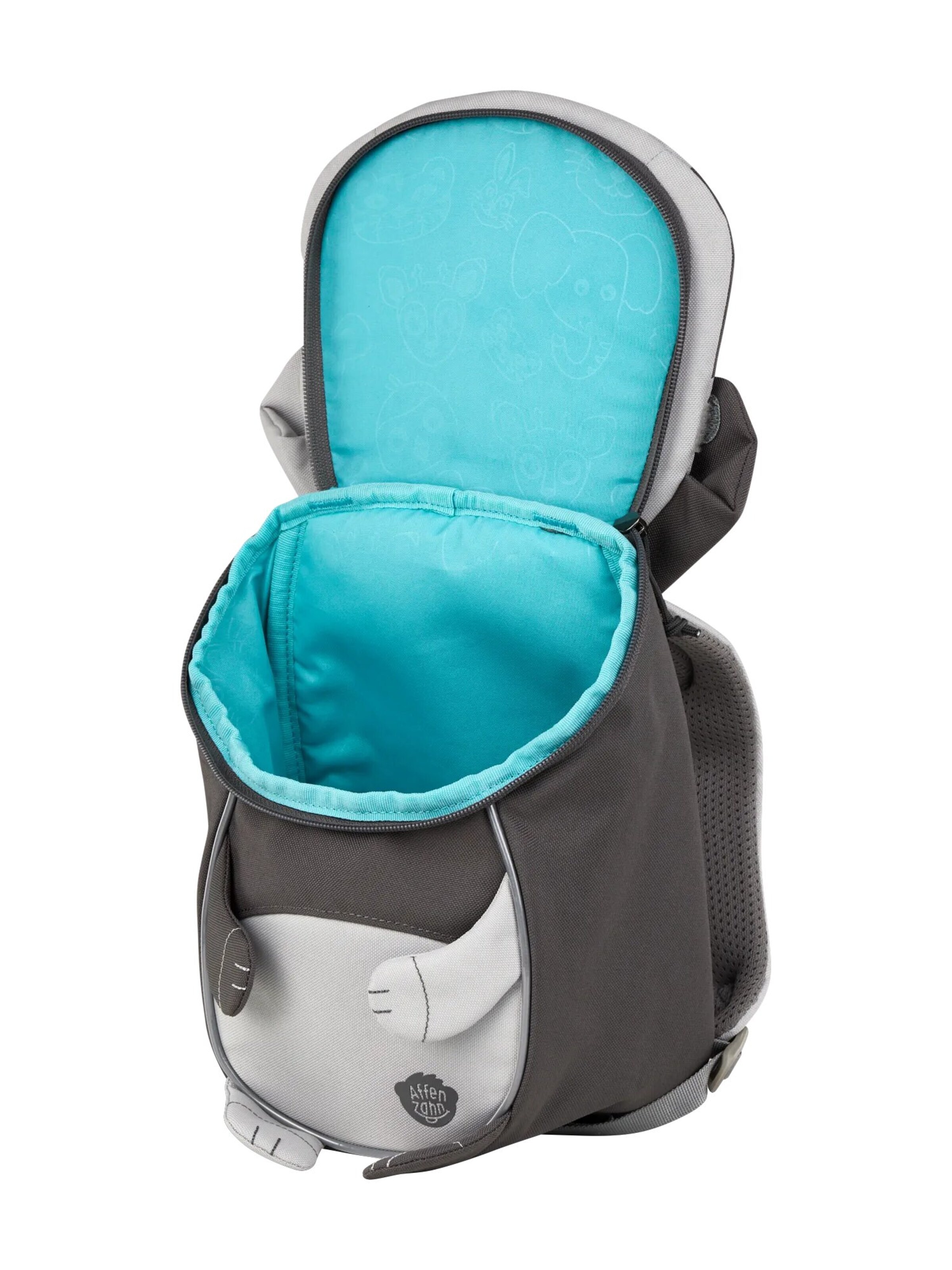 Affenzahn Backpack 'Kleiner Freund' in Grey