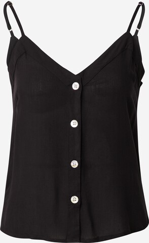 Hailys - Blusa 'Malina' en negro: frente