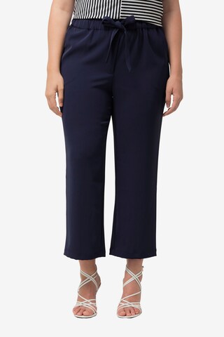 Ulla Popken - regular Pantalón en azul: frente