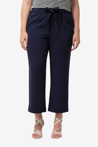 Ulla Popken - regular Pantalón en azul: frente