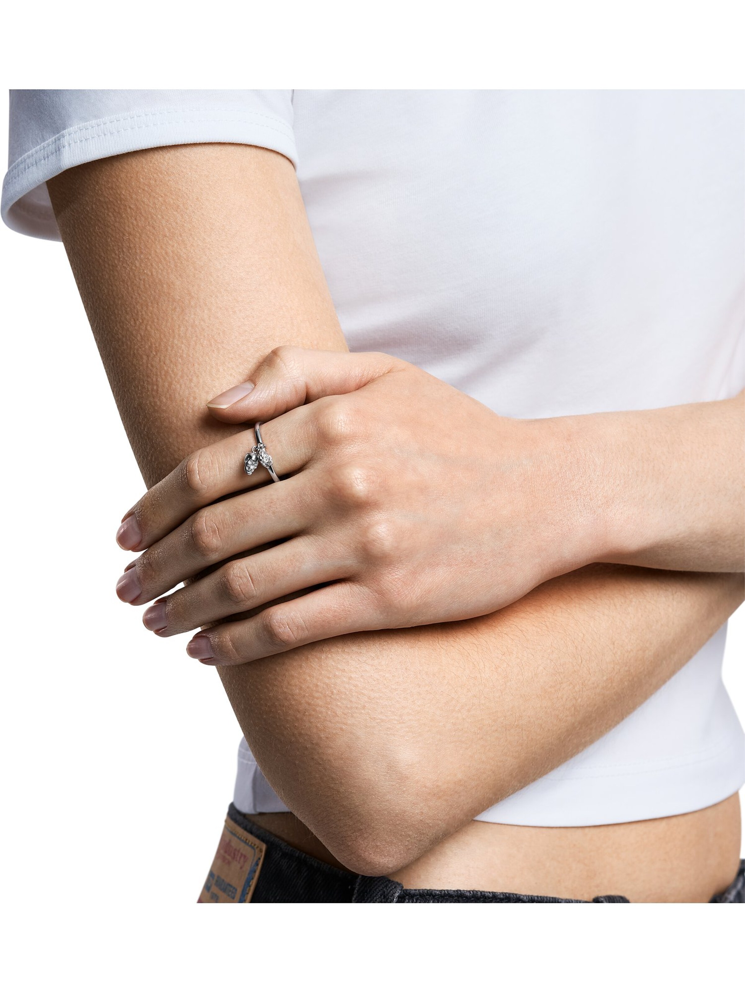 DIESEL Ring in Silver