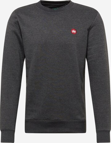 Kronstadt Sweatshirt 'Lars' in Grey: front