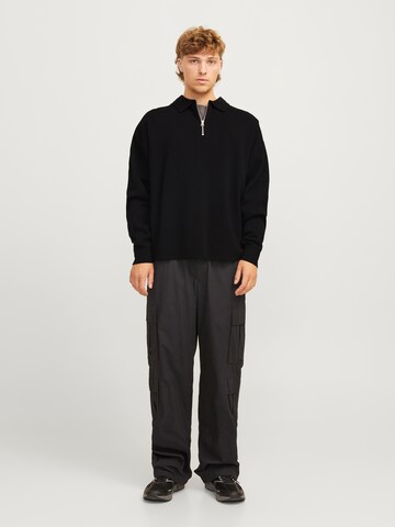 JACK & JONES Pullover 'JCORyker' in Schwarz