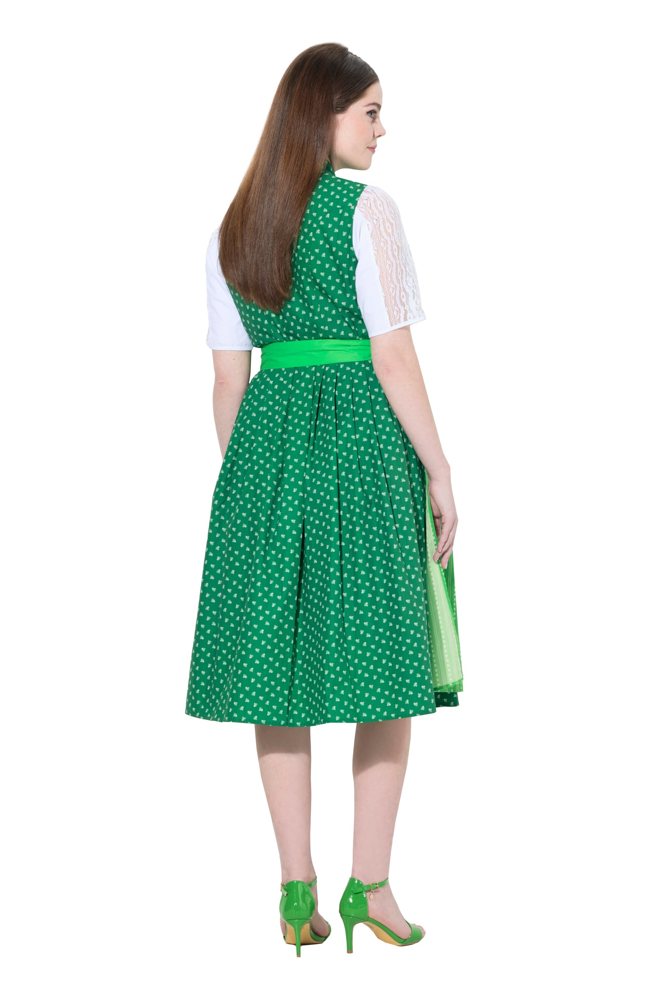 Ulla Popken Dirndl in Green