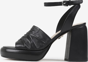 BRONX Sandals ' Ginn-Y ' in Black: front