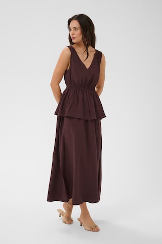 Kaffe Kjole 'KARosie' i brun