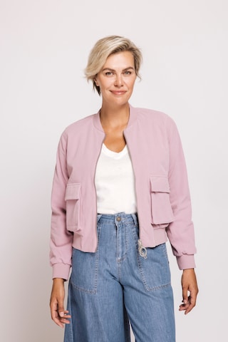 Zhrill Übergangsjacke in Pink: Vorderseite