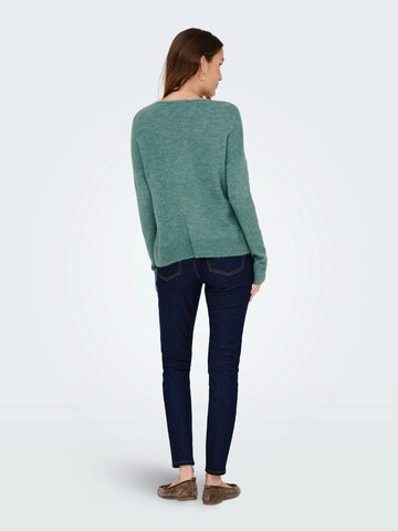 JDY Sweater 'JDYELANORA' in Blue