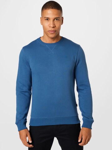 BLEND Sweatshirt 'Downton' in Blau: predná strana